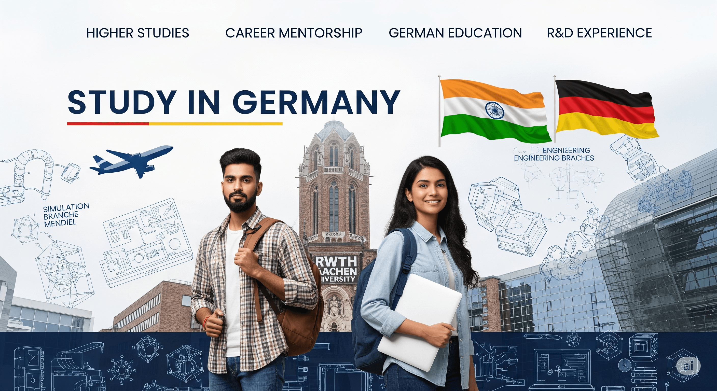 Mentor and student brainstorming